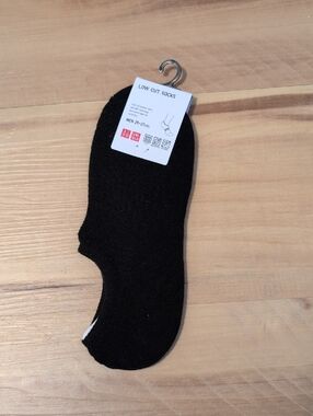Uniqlo Men's Low-Cut Athletic Socks - Black